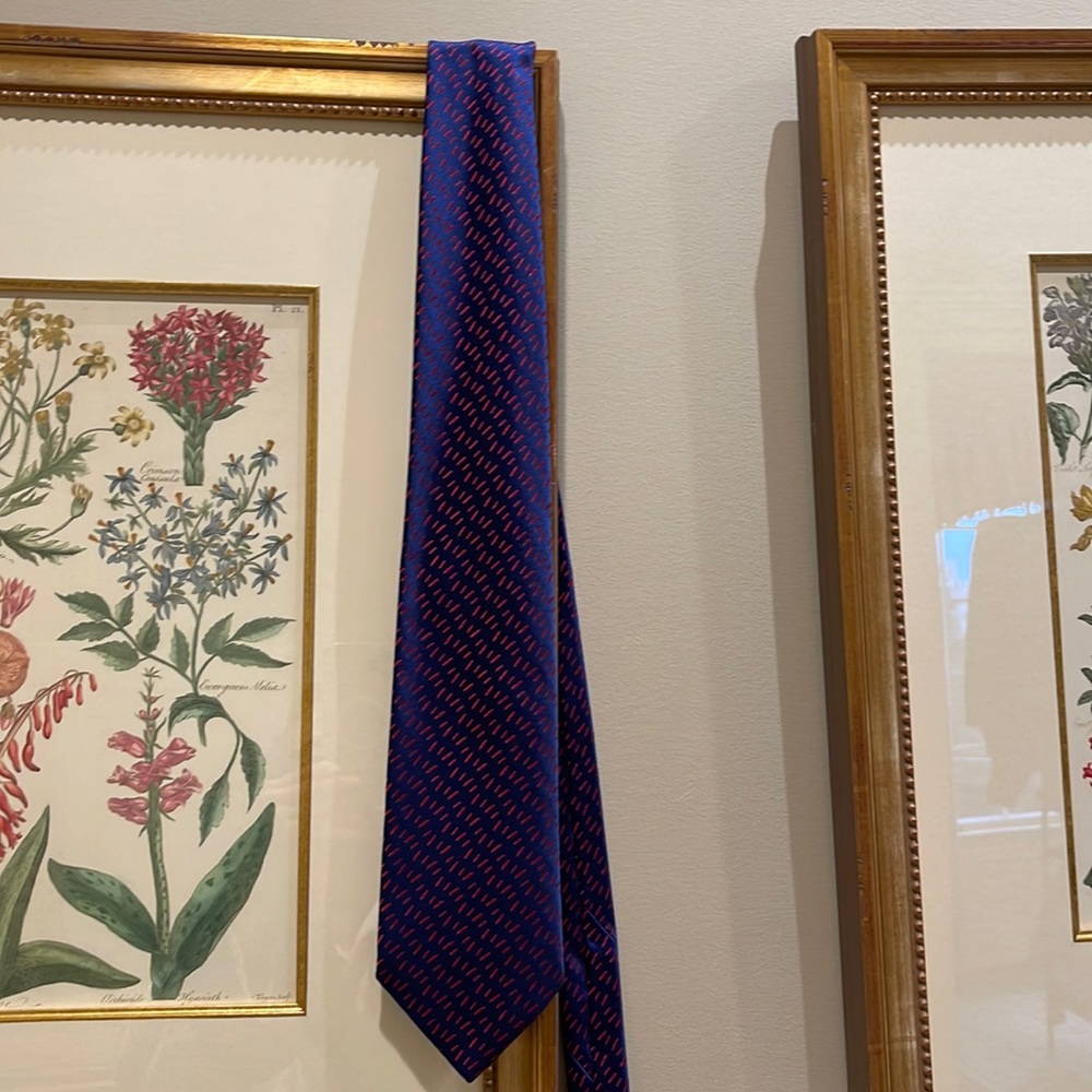 French Charvet silk tie